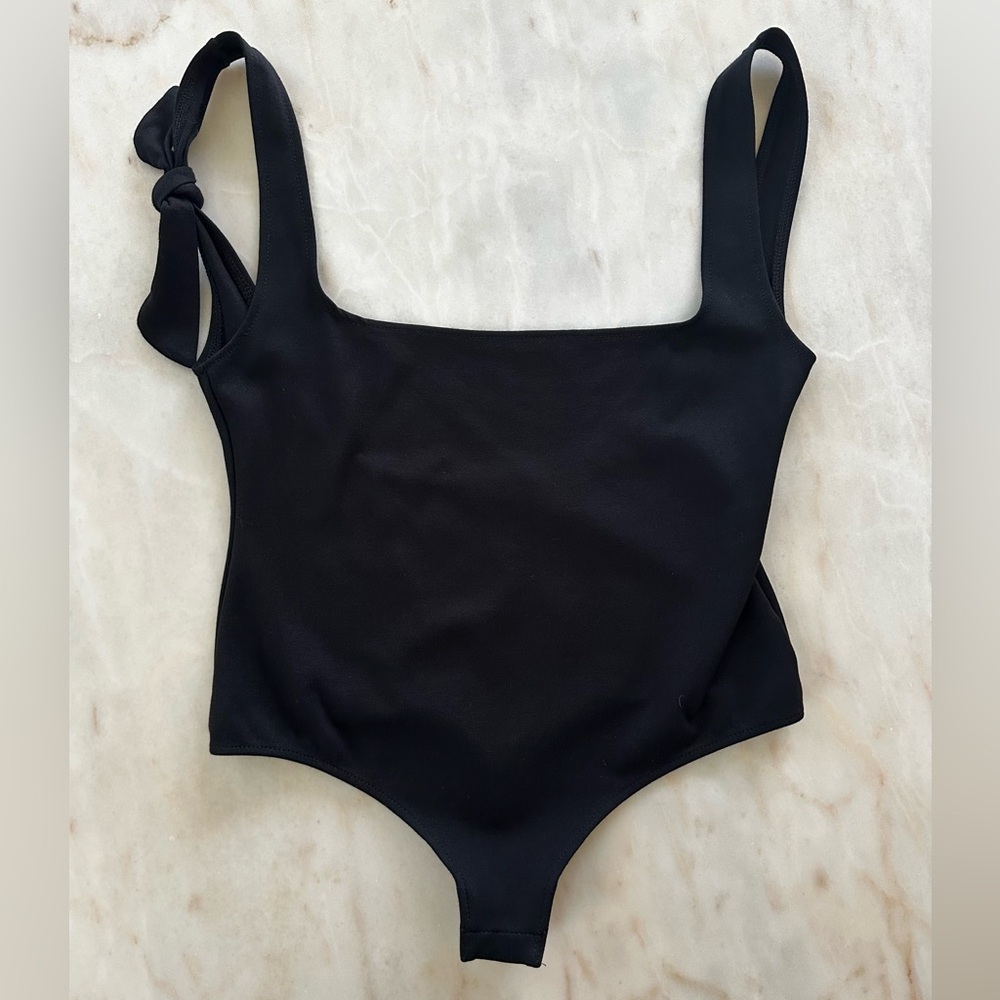 Anthropologie Intimately Black Bodysuit